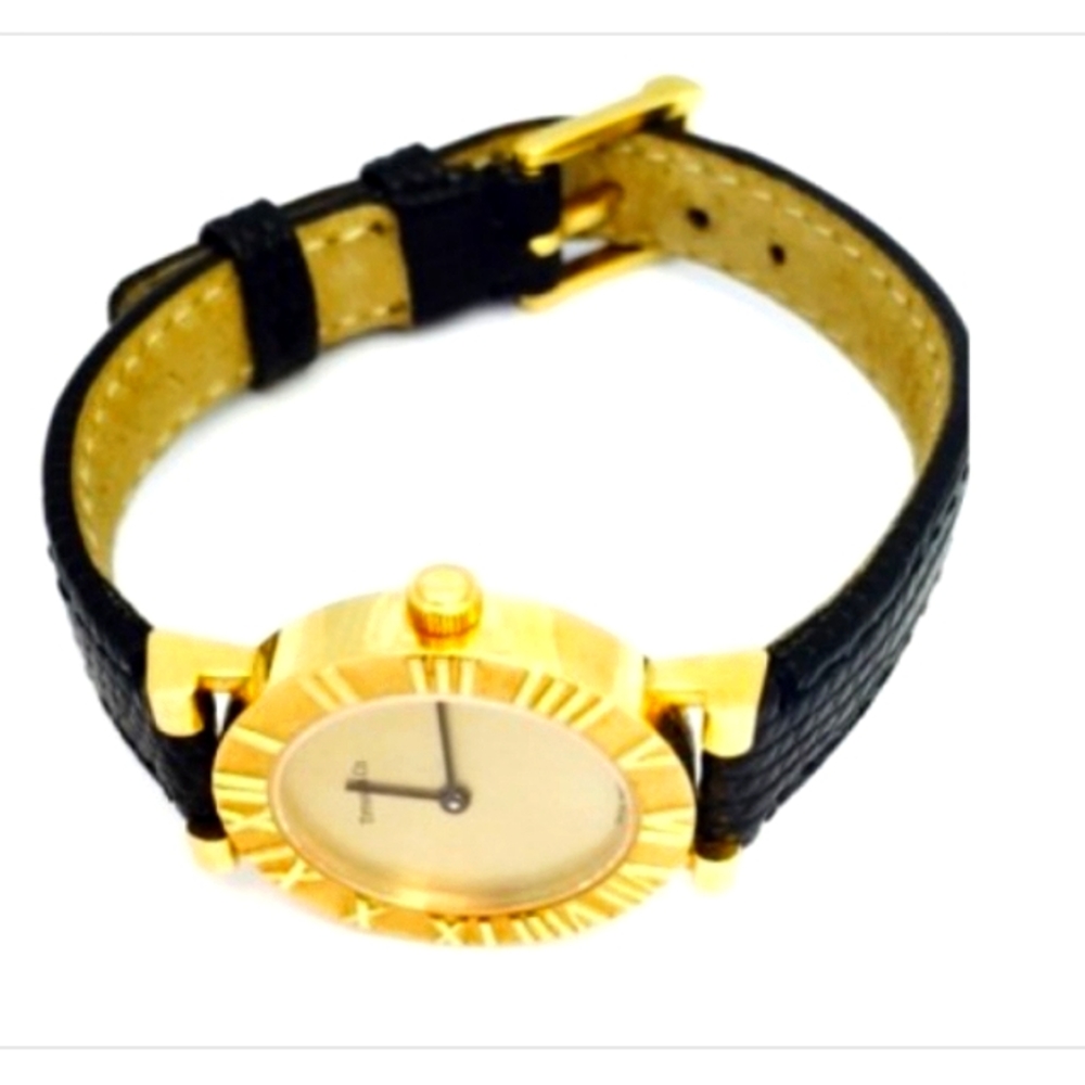 Tiffany 18K Atlas Swiss Timeless Yellow Gold Lady - Picture 4 of 8